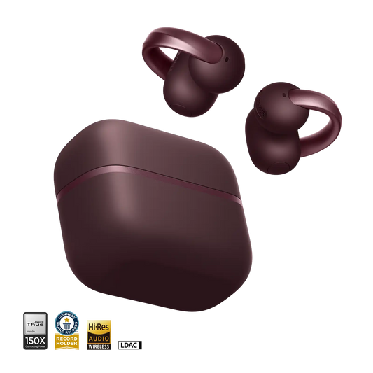 Anker soundcore Aeroclip 2 | Guinness-Certified Clip-On Earbuds for Clear Calls