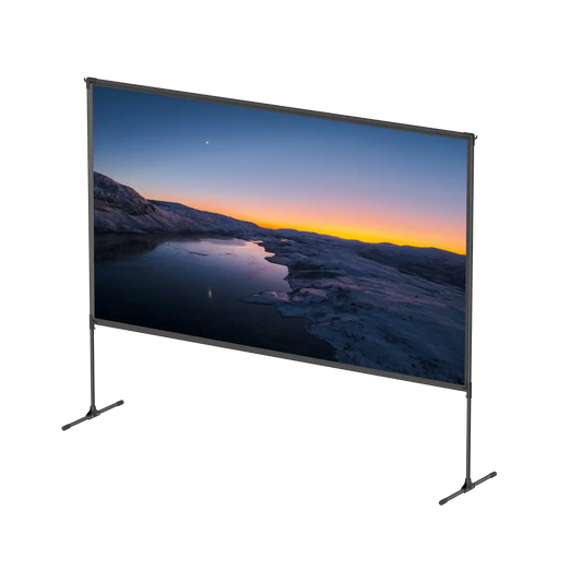 soundcore Nebula 100-Inch Outdoor Projector Screen | Durable Setup for Backyard Cinema